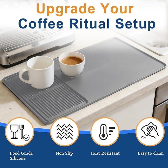 Mrcrypos Silicone Coffee Mat 16X24in - Image 4