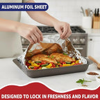18" x 500' Heavy Duty Commercial Grade Food Safe Aluminum Foil Roll - Image 3