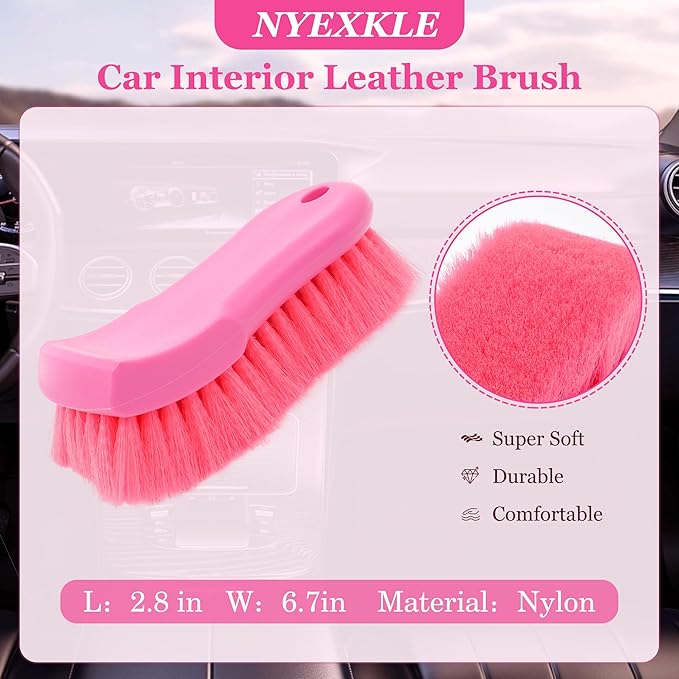 Car Cleaning and Scrub Brush - Image 2
