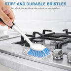 SetSail Dish Brush with Handle, 3 Pack Stiff Bristles Dish Scrubber with - Image 4