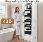 6-Tier Over The Door Organizer Hanging Storage Organizers - Image 5