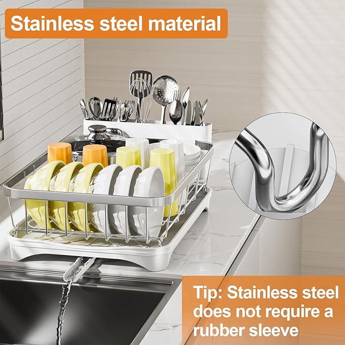 Stainless Steel Dish Drying Rack – 304 Grade Dish Racks - Image 6