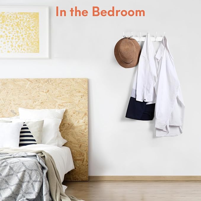 Coat Rack Wall Mount, Coat Hook Wall Mount, Wall Hooks - Image 6