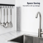Tomorotec 17.7" x 12.5" Roll Up Dish Drying Rack Over Sink Drying Rack Sink - Image 3