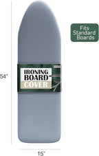 Hearth & Harbor Ironing Board Cover and Pad 15x54 Full Size, Thick Heavy Duty - Image 2