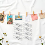 20pcs Photo Clip, 2.5cm Mini Clothes Pegs, Plastic Clothespins - Image 8