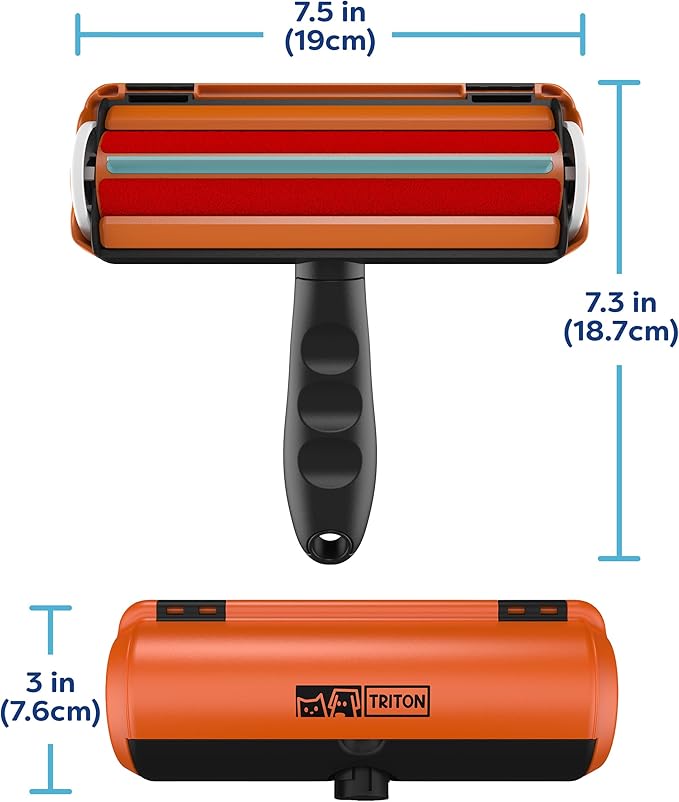 Triton Pet Hair Removal Tool w/Fur Trapping Compartment, 60% Smaller Storage - Image 9