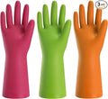 Bamllum 3 Pairs Rubber Cleaning Gloves by Bamllum