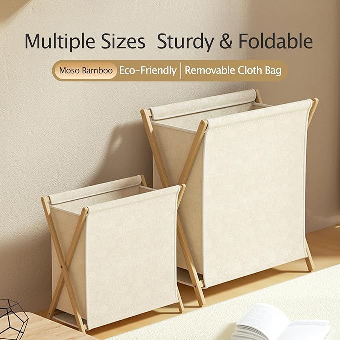 DUMDUM Simple, Eco-Friendly Foldable Laundry Hamper - Image 3
