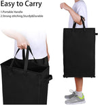 Odonata Slim Laundry Hamper Handles Collapsible Laundry Basket Thin Dirty - Image 6