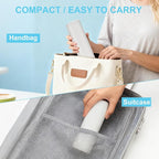 Travel Toothbrush and Toothpaste Case, 2 in 1 Gray Toothbrush Holder and Rinse - Image 6