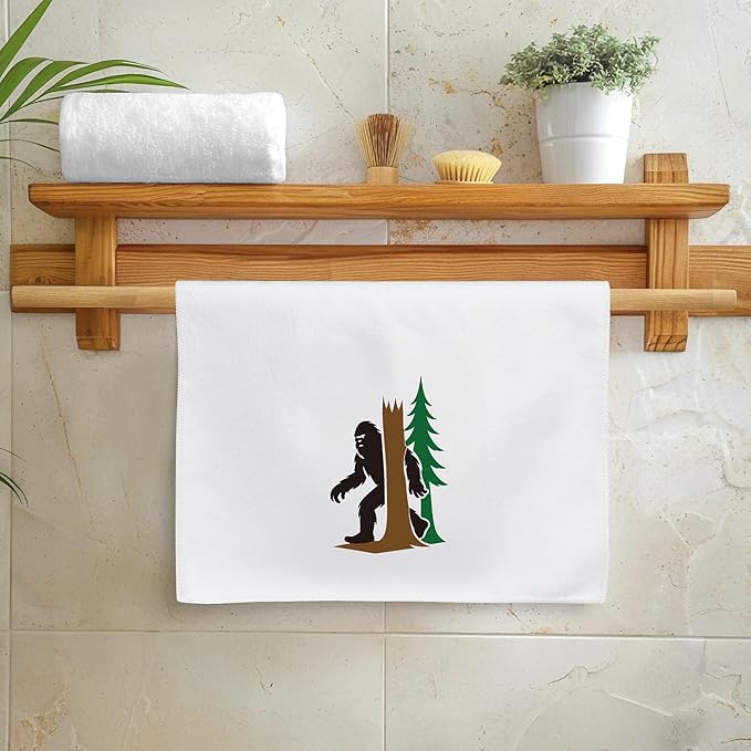 GROBRO7 Funny Gorillas Hand Towel - Image 6