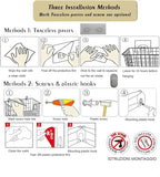 4 Pack【Extra Large】Hanging Kitchen Basket, Wire Storage Basket, - Image 7