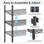 VIPEK V5 Medium Portable Closet Wardrobe Heavy Duty Clothes Rack, Freestanding - Image 7