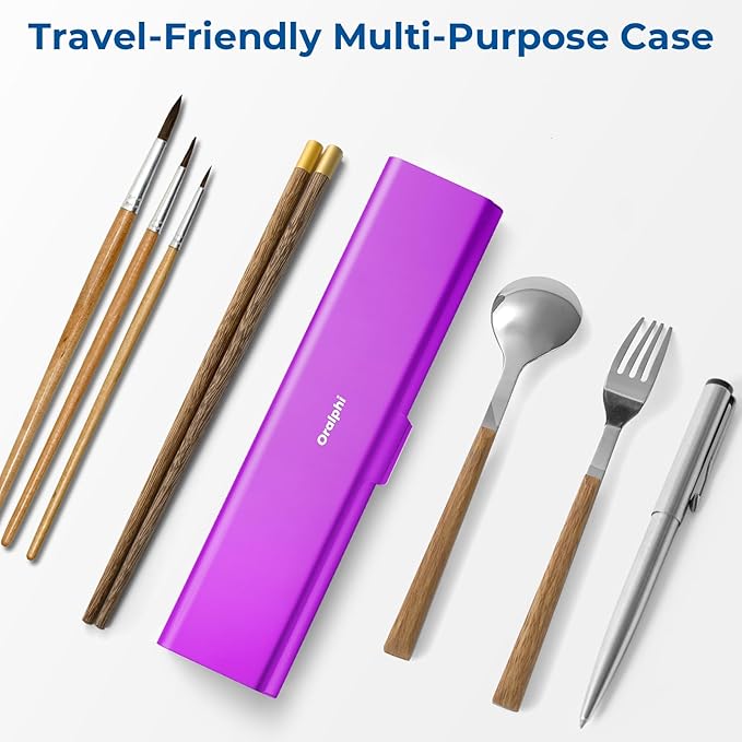 Wider Aluminum Toothbrush Travel Case, Portable Travel Toothbrush Holder - Image 8