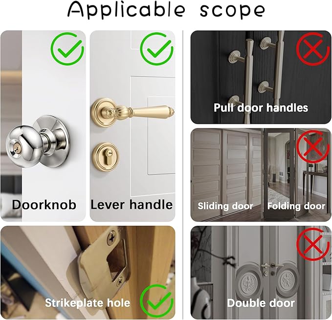 Cat Door Latch Holder, 【8 Adjustable Sizes】 Stronger Flex Cat Door Stopper - Image 6
