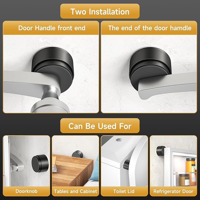 12PCS Door Stoppers for Wall Protector - Image 6