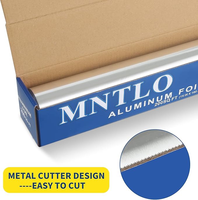 Super Thick Extra Heavy Duty Grilling Aluminum Foil - Image 3