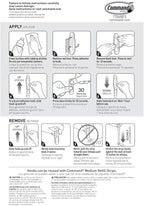 Command Medium Wire Hooks, 3 Hooks, 4 Strips, Damage-Free Hanging Wall Hooks - Image 9