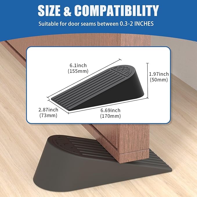 Rubber Extra Large Door Stoppers - Image 3