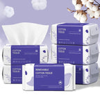 Disposable Face Towel 600 Count, Face Clean Towels, Soft Cotton Dry Wipes by Unknown