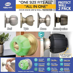 Door Handle Grip Doorstop Knob Stopper Cover - Image 2