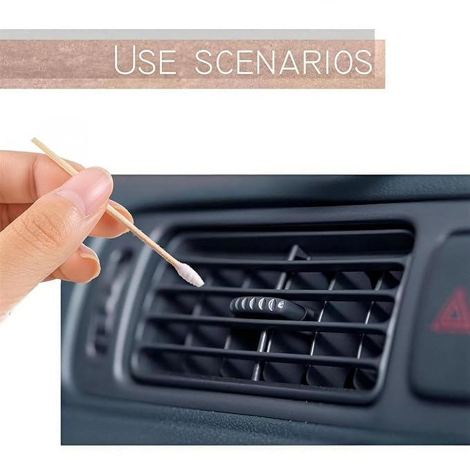 Norme 500 Pcs 3 Inch Gun Cleaning Swabs Long Cotton Swabs in Storage Box Long - Image 5