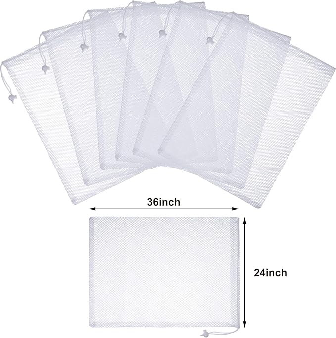 TecUnite 10 Pcs Mesh Laundry Bags - Image 3
