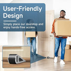 4 Pcs Heavy Duty Door Stopper for Bottom of Door, Aluminum & Rubber Door Stop - Image 5