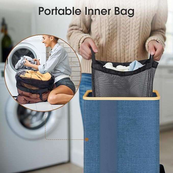 Laundry Basket Clothes Hamper - Image 6
