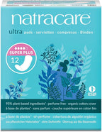 Natracare Slim Fitting Ultra Pads Without Wings, Super Plus, Made by Natracare