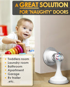 Magnetic Door Stoppers 2 Pack, Door Stops - Image 6