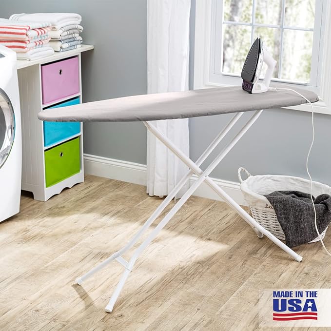 Full Size Ironing Board Made in USA – Light Grey by Seymour Home Products 4 - Image 7