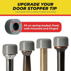 Premium Rubber Door Stop Stud Replacement Tips – Doorstopper Bumpers, Springe - Image 2