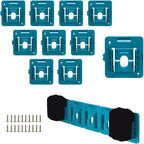 Battery Mount Holder Work for Makita 18V Batteries, Wall Mounts Hanger Fit for by Crivnhar