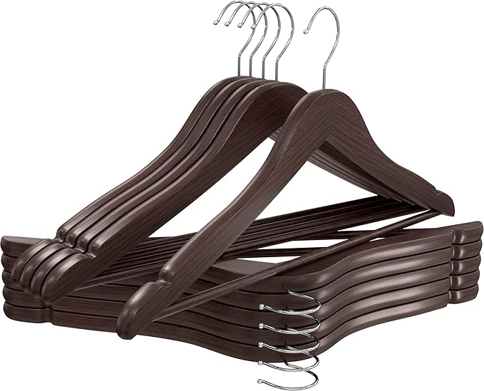 Utopia Home Premium Wooden Hangers 30 Pack - Image 8