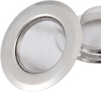 Mtsooning 2PCS Kitchen Sink Strainer, 3.5" Diameter Stainless Steel Drain Cover - Image 5