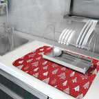 Christmas Dish Drying Mat 18 x 24 Inch - Image 6