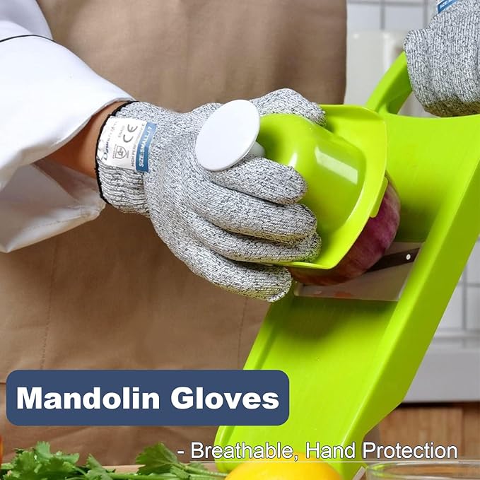 Dowellife Cut Resistant Gloves Protection, Safety Kitchen Cuts Gloves - Image 4