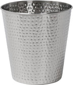 happimess HPM1110C Axel Modern Minimalist Hammered Steel 2-Gallon Wastebasket by Happimess