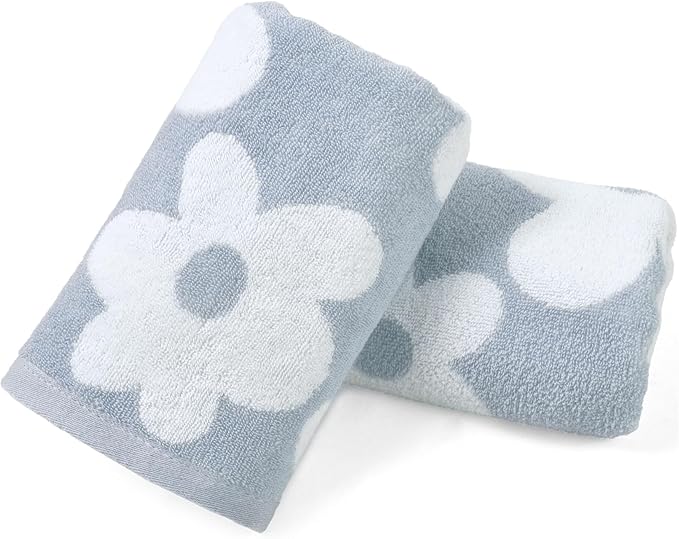 Jacquotha Floral Hand Towels for Bathroom by Jacquotha