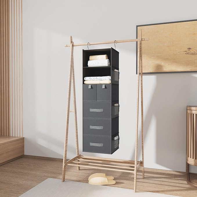 6-Shelves Hanging Closet Organizer - Image 7