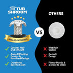 TubShroom Ultra Revolutionary Bath Tub Drain Protector Hair - Image 6