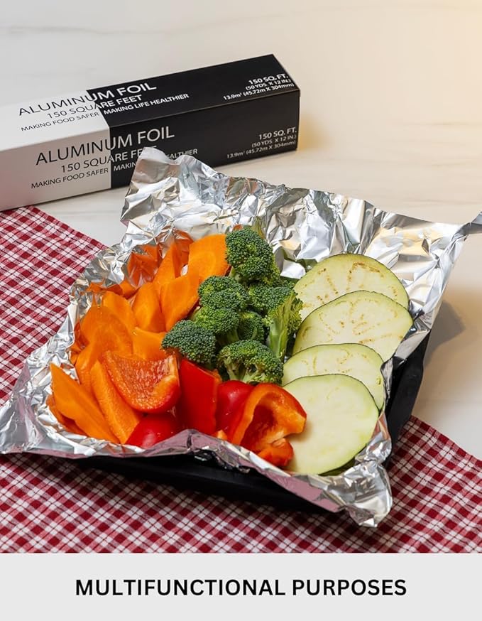 300 Sq Feet, Standard Aluminum Foil, High Heat Resistance, Home & Commercial - Image 7