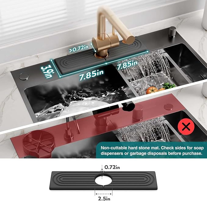 Kitchen Sink Faucet Mat - Image 2