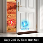 Sunolga Door Draft Stopper Blocks Hot and Cold Air - Image 7