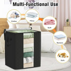 Clothes Storage Bags, 80L Large Capacity Containers - Image 5