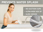 30 inch Premium Kitchen Sink Silicone Water Splash Guard SIZE UPGRADE 30" and - Image 8