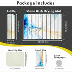 Stone Drying Mat for Kitchen Counter - Image 3