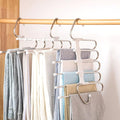 Kalimdor Pants Hangers 2 Pack Space Saving Metal Closet Organizer, Clothes by Kalimdor